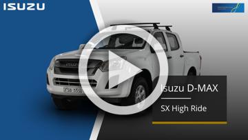 2018 Isuzu D-MAX SX High Ride Auto 4x2 MY18