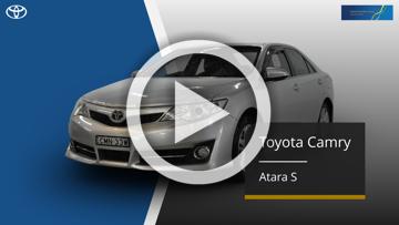 2012 Toyota Camry Atara S Auto